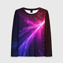 Лонгслив женский Вихрь темной энергии, цвет: 3D-принт