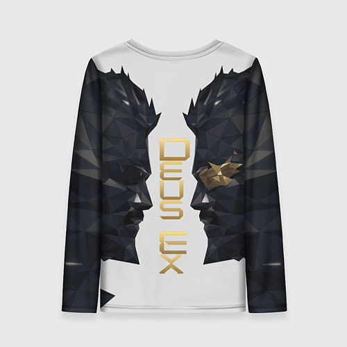 Женский лонгслив Отражение Адама Дженсена Deus Ex / 3D-принт – фото 2