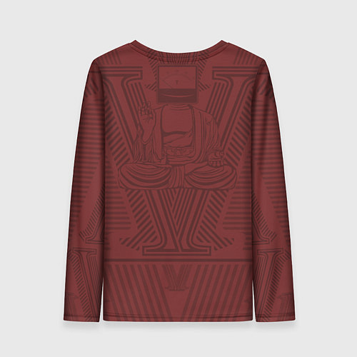 Женский лонгслив Не напрягайся / 3D-принт – фото 2