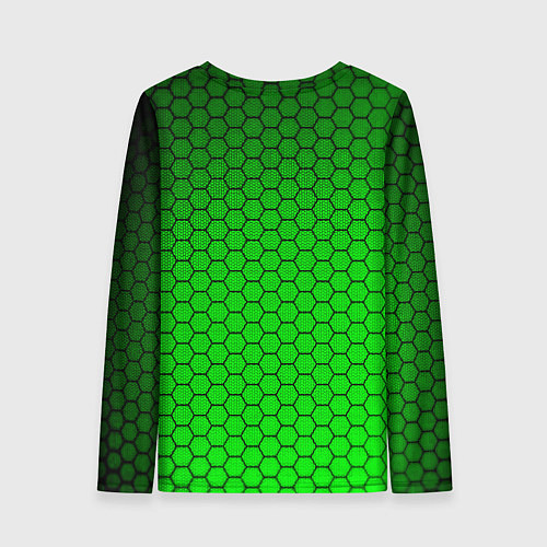 Женский лонгслив Крипер из игры Minecraft / 3D-принт – фото 2