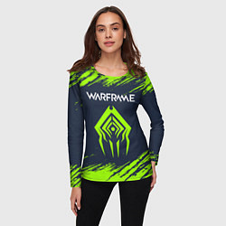 Лонгслив женский WARFRAME ВАРФРЕЙМ, цвет: 3D-принт — фото 2