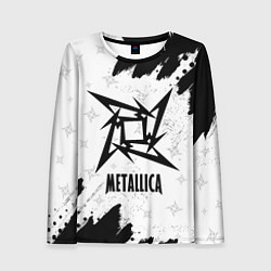 Женский лонгслив METALLICA МЕТАЛЛИКА