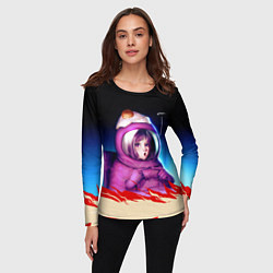 Лонгслив женский Among us, цвет: 3D-принт — фото 2