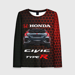 Женский лонгслив Honda Civic Type R