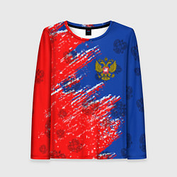 Женский лонгслив Патриот России