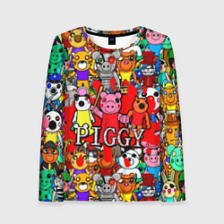 Женский лонгслив ROBLOX PIGGY