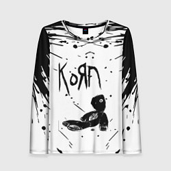 Лонгслив женский Korn, цвет: 3D-принт