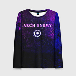 Женский лонгслив Arch Enemy Neon logo