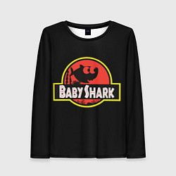 Лонгслив женский Baby Shark, цвет: 3D-принт