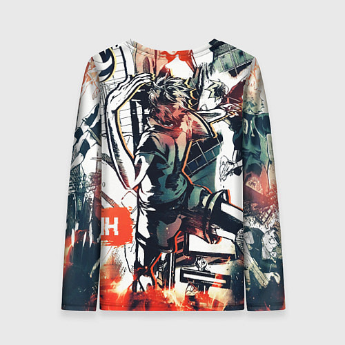 Женский лонгслив Haikyu Haikyuu Haikuu / 3D-принт – фото 2