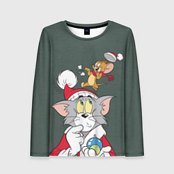 Лонгслив женский Tom and Jerry, цвет: 3D-принт