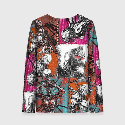 Женский лонгслив Cyberpunk 2077 / 3D-принт – фото 2