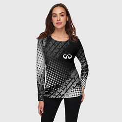 Лонгслив женский Infiniti, цвет: 3D-принт — фото 2