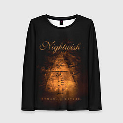 Лонгслив женский NIGHTWISH, цвет: 3D-принт