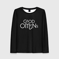 Женский лонгслив GOOD OMENS БЛАГИЕ ЗНАМЕНИЯ КРЫЛЬЯ