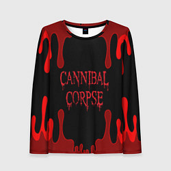 Женский лонгслив Cannibal Corpse