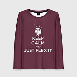 Лонгслив женский Flex, цвет: 3D-принт
