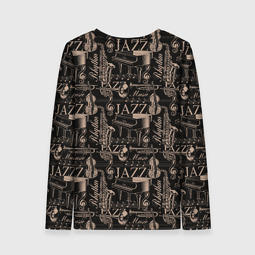 Женский лонгслив Jazz / 3D-принт – фото 2