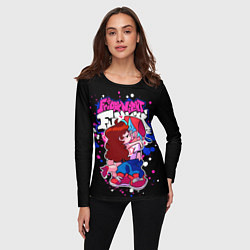 Лонгслив женский Friday Night Funkin, цвет: 3D-принт — фото 2