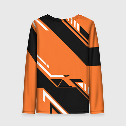 Женский лонгслив KTM КТМ SPORT / 3D-принт – фото 2