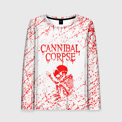Женский лонгслив Cannibal corpse