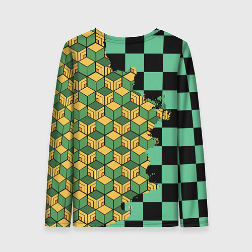Женский лонгслив ТАНДЖИРО И ТОМИОКА / 3D-принт – фото 2