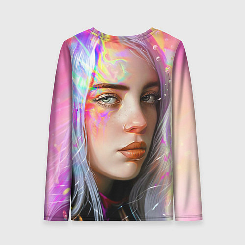 Женский лонгслив Billie Eilish / 3D-принт – фото 2