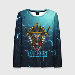 Женский лонгслив Valheim Neon Samurai