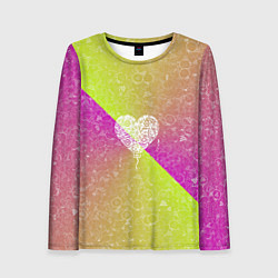 Лонгслив женский Воздушный Шарик АПВ 158ЛФ, цвет: 3D-принт