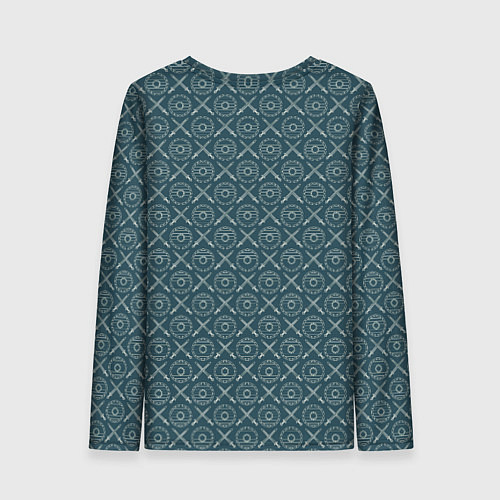 Женский лонгслив Valheim викинг / 3D-принт – фото 2