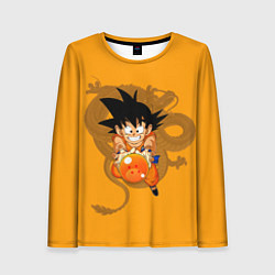 Женский лонгслив Kid Goku