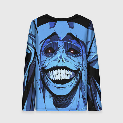 Женский лонгслив ПОДНЯТИЕ УРОВНЯ В ОДИНОЧКУ / 3D-принт – фото 2