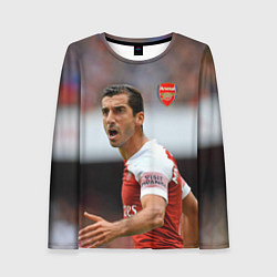 Лонгслив женский H Mkhitaryan Arsenal, цвет: 3D-принт