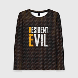 Лонгслив женский RESIDENT EVIL VILLAGE ДЕРЕВН, цвет: 3D-принт