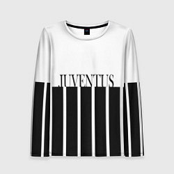 Лонгслив женский Juventus Tee Black and White 202122, цвет: 3D-принт