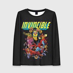 Женский лонгслив Неуязвимый Invincible