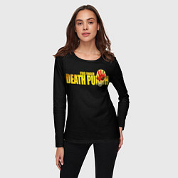 Лонгслив женский FFDP Five Finger Death Punch, цвет: 3D-принт — фото 2