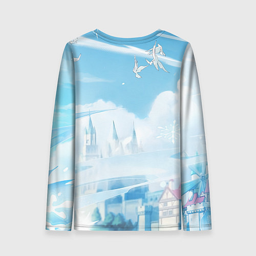 Женский лонгслив Eula Genshin Impact / 3D-принт – фото 2