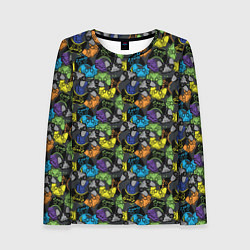 Лонгслив женский Геймер, цвет: 3D-принт