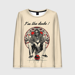 Женский лонгслив I am the dude!