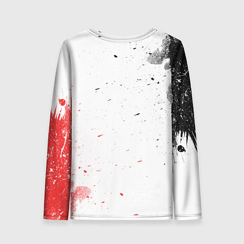 Женский лонгслив Ryu vs Akuma / 3D-принт – фото 2