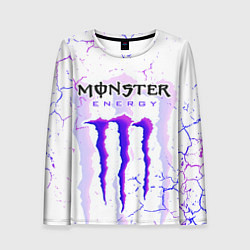 Лонгслив женский MONSTER ENERGY МОНСТЕР, цвет: 3D-принт