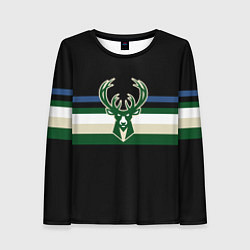 Женский лонгслив Milwaukee Bucks форма Statement Edition