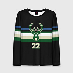 Женский лонгслив Milwaukee Bucks форма Крис Миддлтон