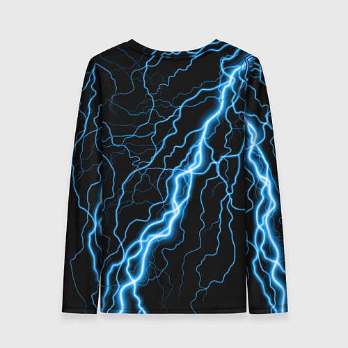 Женский лонгслив Пико Pico Молния / 3D-принт – фото 2