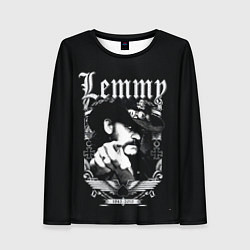Женский лонгслив RIP Lemmy