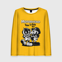 Женский лонгслив Motorhead x Cuphead