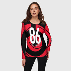 Лонгслив женский ВОСЕМЬДЕСЯТ ШЕСТЬ АНИМЕ, цвет: 3D-принт — фото 2