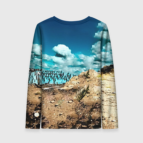 Женский лонгслив Мумий Тролль Владивосток 2000 / 3D-принт – фото 2