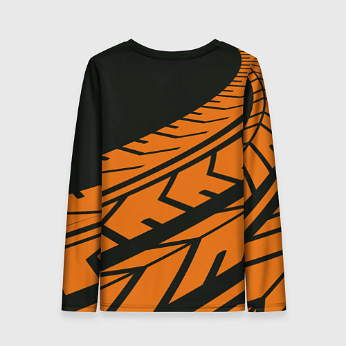 Женский лонгслив ORANGE KTM КТМ Z / 3D-принт – фото 2
